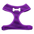 Unconditional Love Bone Design Soft Mesh Harnesses Purple Medium UN849373